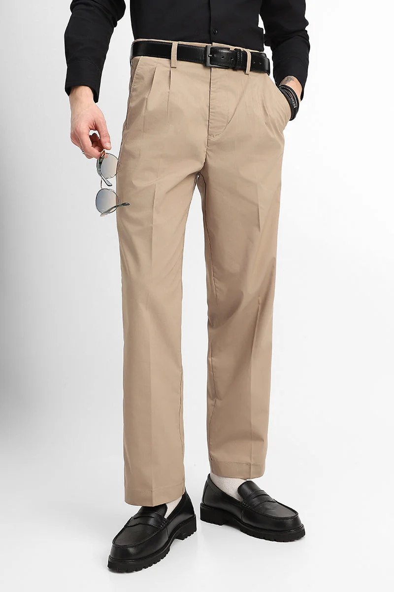 SNITCH Stretch Relaxed Fit Trousers